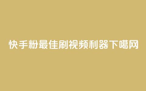 快手粉app:最佳刷视频利器 第1张 快手粉app:最佳刷视频利器 第1张