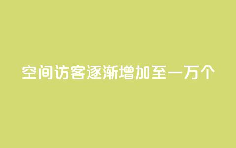 qq空间访客逐渐增加至一万个 第1张 qq空间访客逐渐增加至一万个 第1张