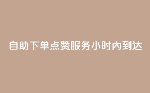 自助下单点赞服务24小时内到达 第1张 自助下单点赞服务24小时内到达 第1张