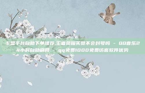 卡盟平台自助下单推荐,王者荣耀买赞不会封号吗 - QQ音乐24小时自助刷网 qq免费1000免费访客软件优势  第1张