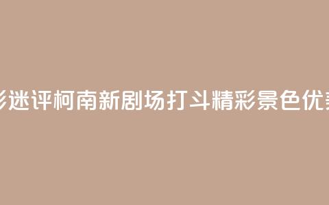影迷评《柯南新剧场》:打斗精彩 景色优美 第1张 影迷评《柯南新剧场》:打斗精彩 景色优美 第1张