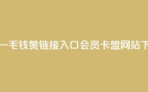 快手一毛钱100赞链接入口 - QQ会员卡盟网站  第1张