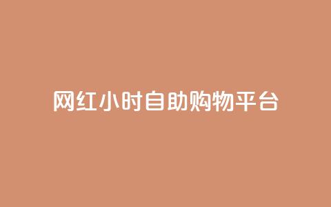 网红24小时自助购物平台 - 24小时自助购物平台-网红的购物天堂~  第1张