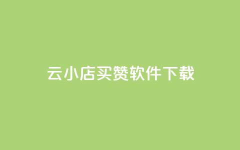 云小店买赞软件下载 - 云小店买赞软件下载安装方法与使用技巧分享!  第1张