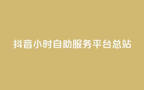 抖音24小时自助服务平台总站 - 抖音24小时自助服务平台全新上线!  第1张