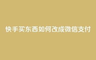 快手买东西如何改成微信支付,自助下单卡盟网 - 抖音有效粉丝判断标准 - 卡盟超低价小马梦