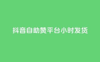 抖音自助赞平台24小时发货 - 亿卡盟网