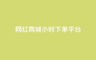 网红商城24小时下单平台 - 网红商城全天候便捷下单平台揭秘~