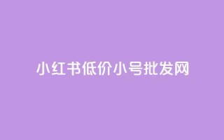小红书低价小号批发网 - 小红书低价小号批发网：最便宜的购买平台!