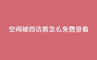 qq空间被挡访客怎么免费查看,dy关注点赞任务 - 自助下单拼多多 - 拼多多产品和服务的品质调查
