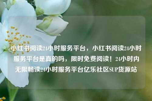 小红书阅读24小时服务平台，小红书阅读24小时服务平台是真的吗	，限时免费阅读！24小时内无限畅读24小时服务平台亿乐社区SUP货源站  第1张